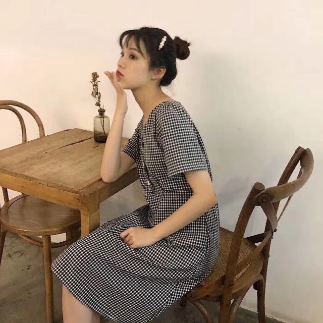 RUBI SHOP-VÁY KẺ THÔ 3 KHUY CÓ SẴN | BigBuy360 - bigbuy360.vn