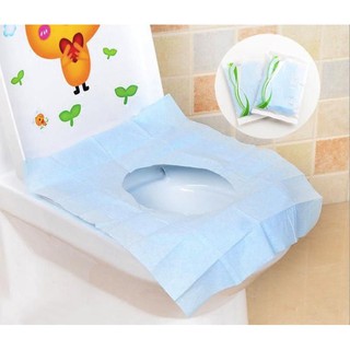 Giấy lót bồn cầu dùng 1 lần tiện dụng