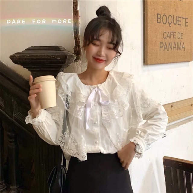 Sơ mi trắng tay dài 001