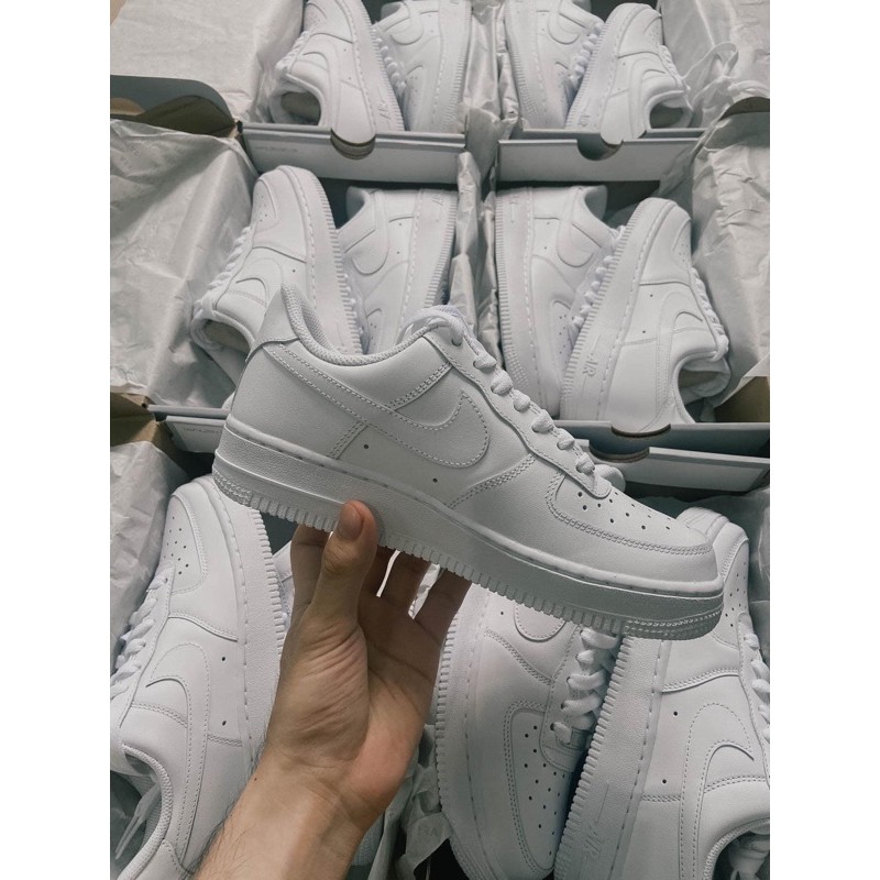 (Giày AUTH) Giày Air Force 1 All White chính hãng xách tay | BigBuy360 - bigbuy360.vn
