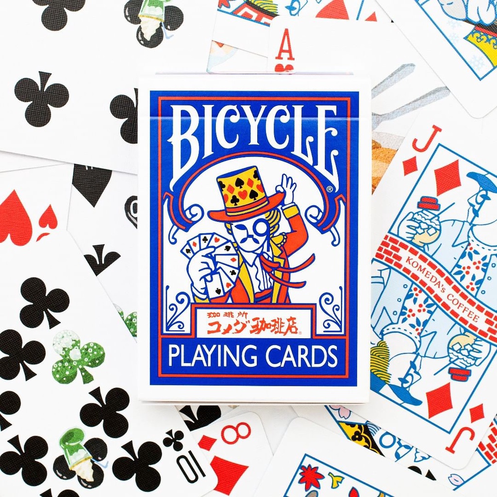 Bài tây Poker Bicycle Komeda's Coffee Playing Cards