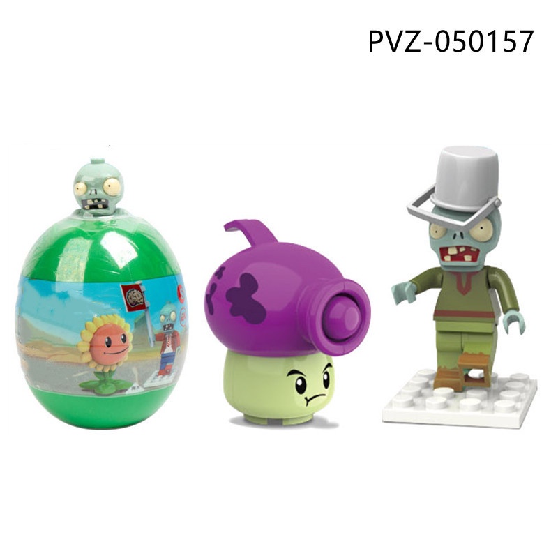 Cây Anime vs. Đồ Chơi Khối Xây Dựng Hình Zombies / Hoa Hướng Dương / Xương Rồng / Hạt Đậ