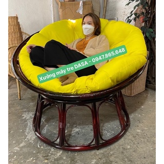 Ghế papasan 1m2 giá tại xưởng - xưởng mây tre dasa