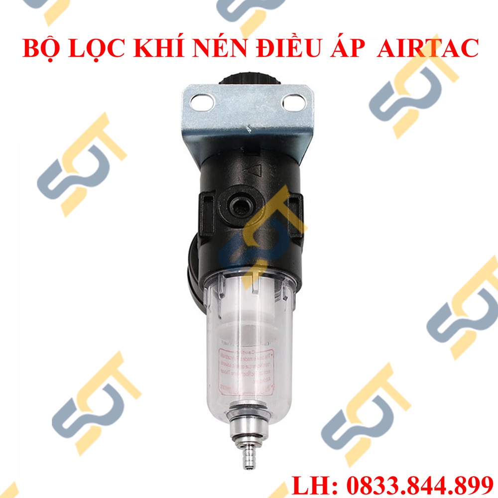 Bộ lọc khí nén đơn có điều áp Airtac AFR, BFR