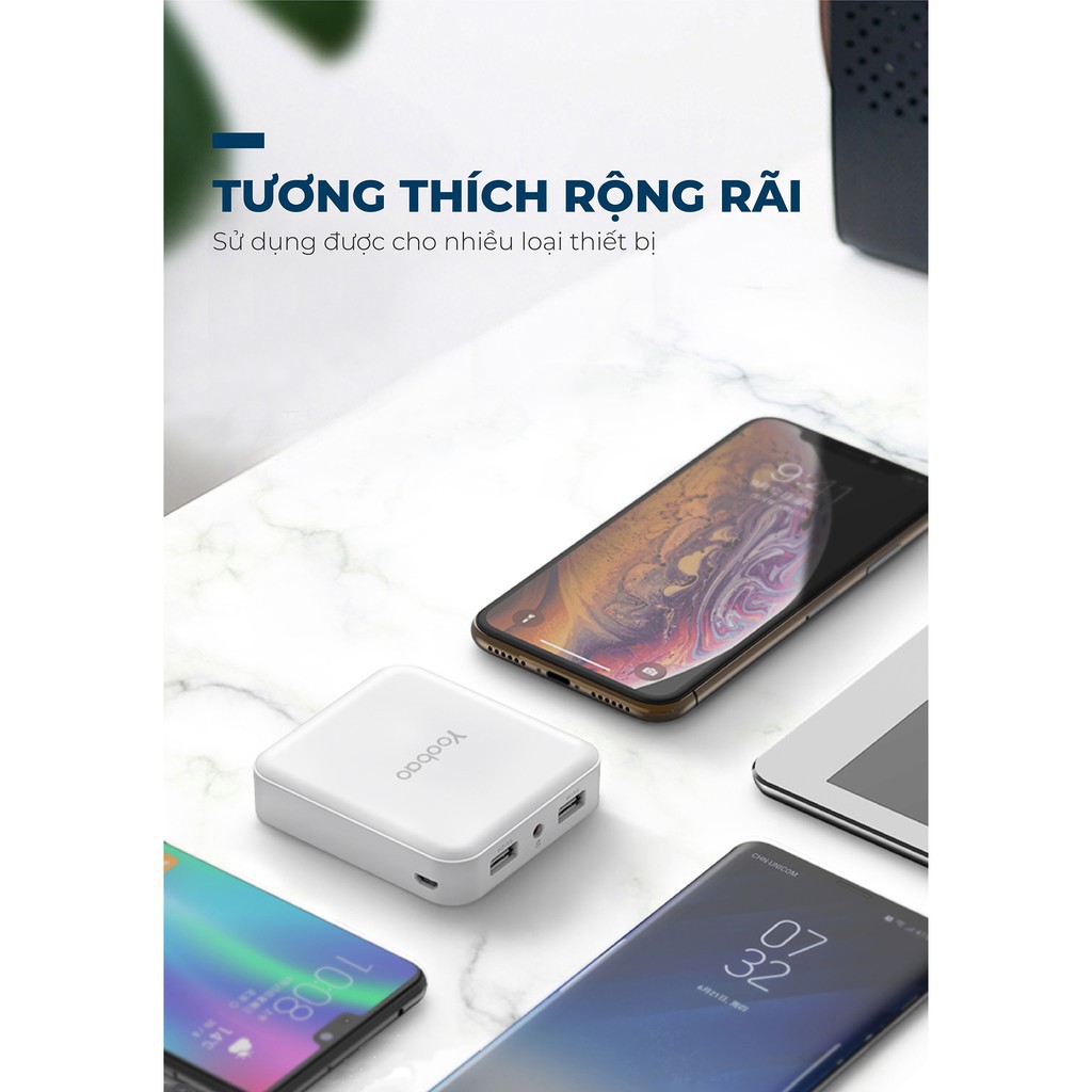 Sạc dự phòng YOOBAO YB-6024 10000mAh - Hãng phân phối chính thức