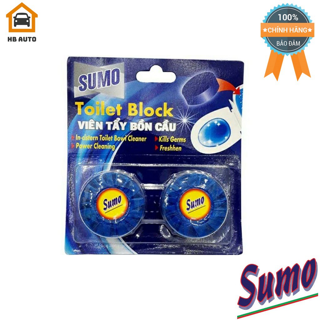 Viên tẩy bồn cầu Sumo Toilet Block 2 Viên x 50g