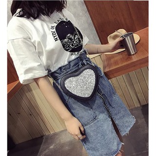 Túi xách nữ trái tim MS12