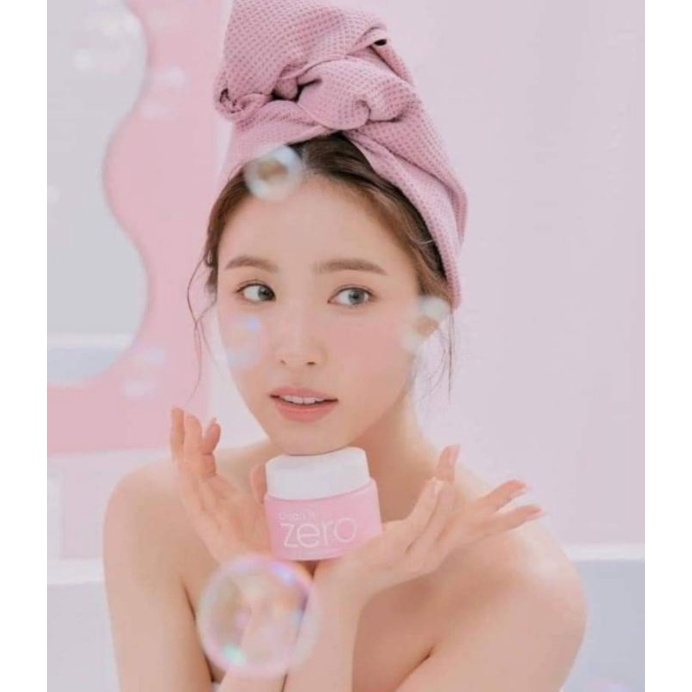 Sáp tẩy trang zero màu hồng