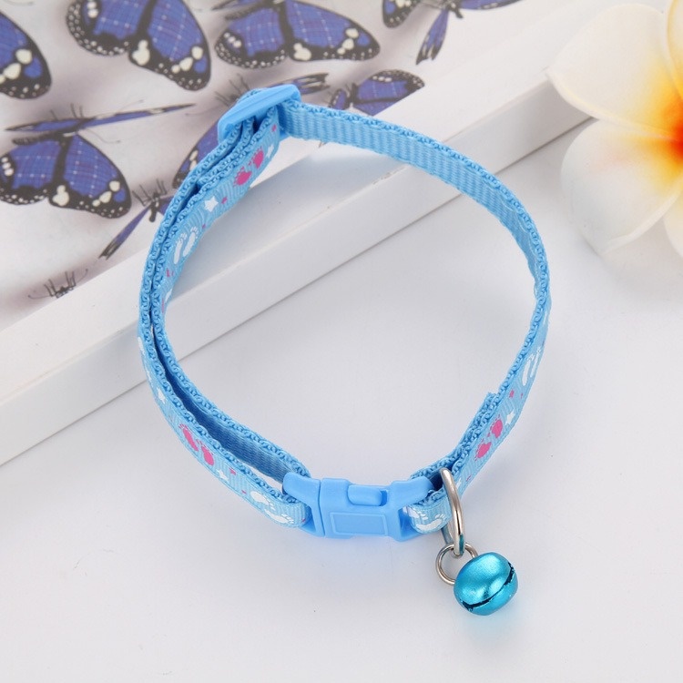 Vòng Cổ + Chuông Dễ Thương Cho Thú Cưng - Bộ 6 CáI