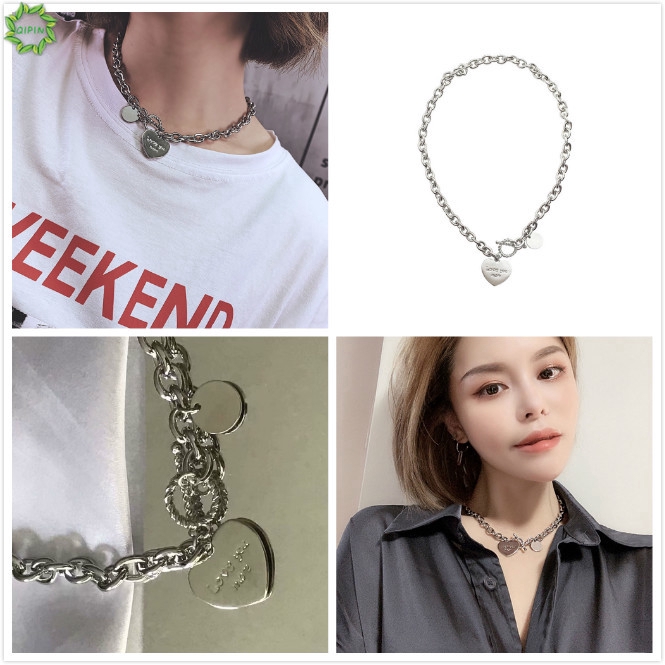 [Mã FASHIONCB231 hoàn tối đa 30K xu đơn 99K] Dây Chuyền Kim Loại Mặt Chữ Love Thời Trang Cho Nữ | BigBuy360 - bigbuy360.vn