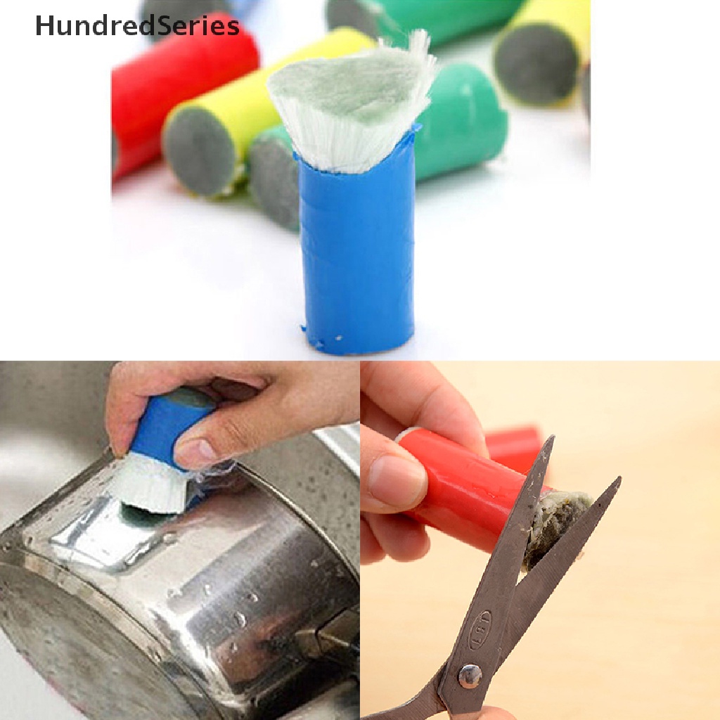[HundredSeries] Magic Stainless Steel Metal Rust Remover Cleaning Detergent Stick Wash Brush [HOT SALE]