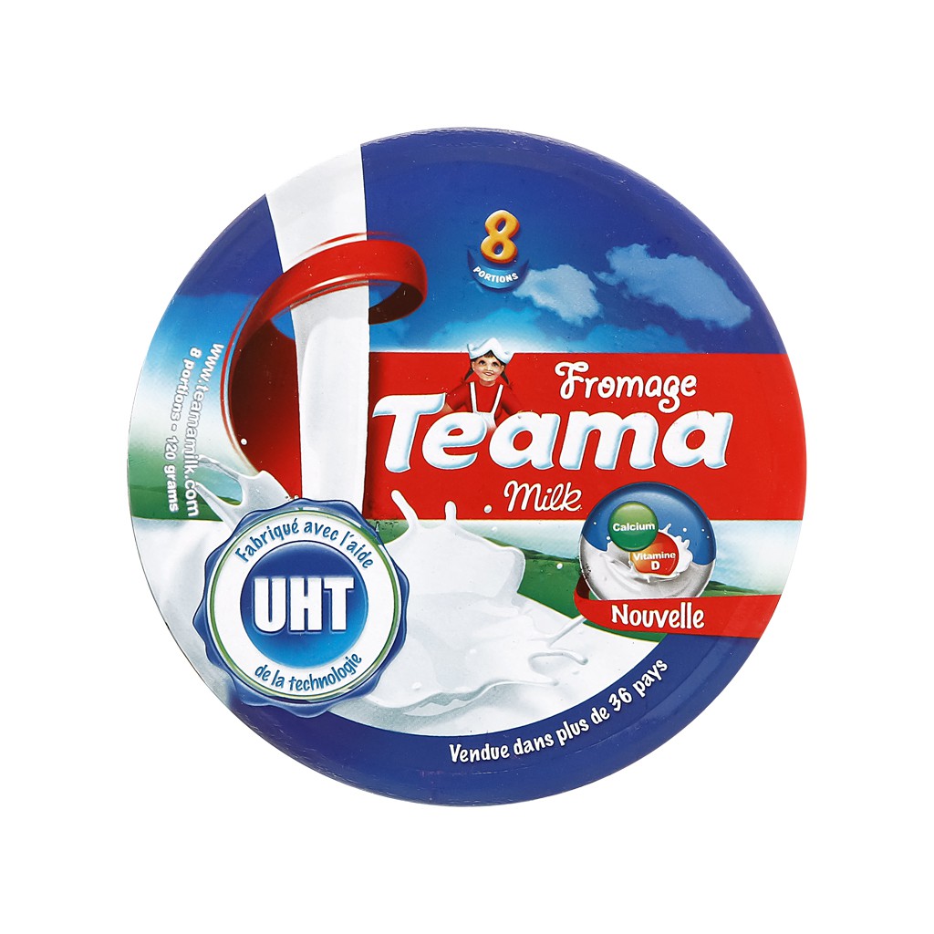 Phô Mai Teama 8 Miếng 120gr/hộp