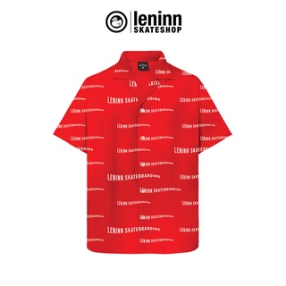 Áo bowling nhung tăm LENINN Wavy Logo