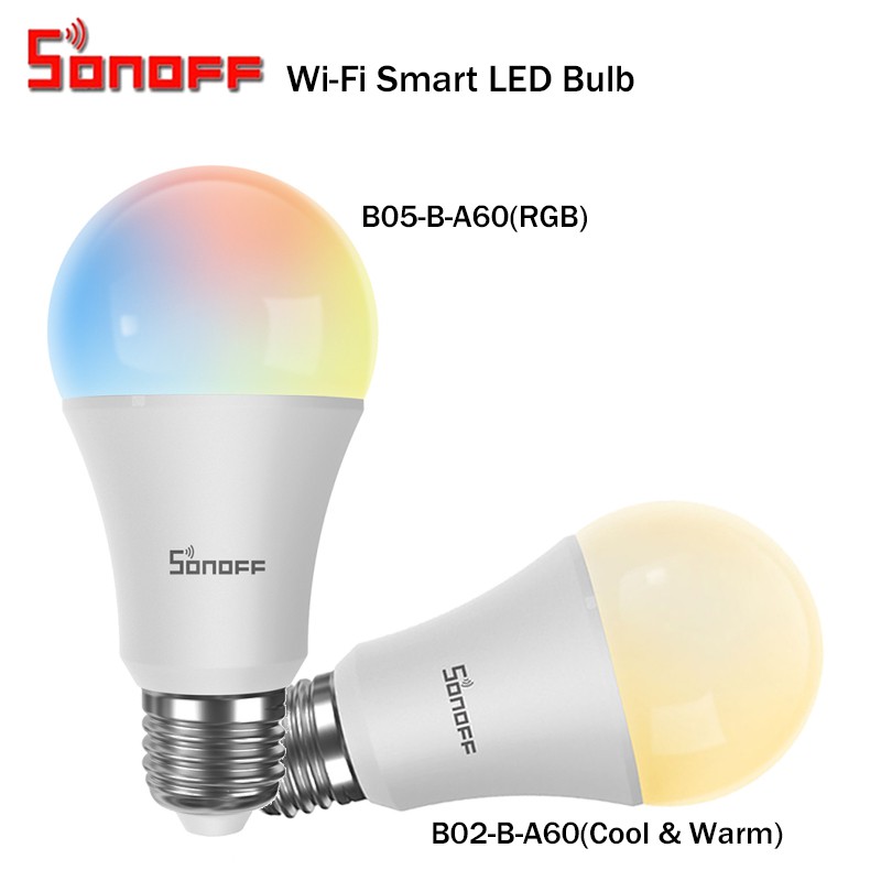 ♡ Bóng Đèn LED Thông Minh Sonoff B05-B-A60/ B02-B-A60 ☾Mặt Trăng | BigBuy360 - bigbuy360.vn