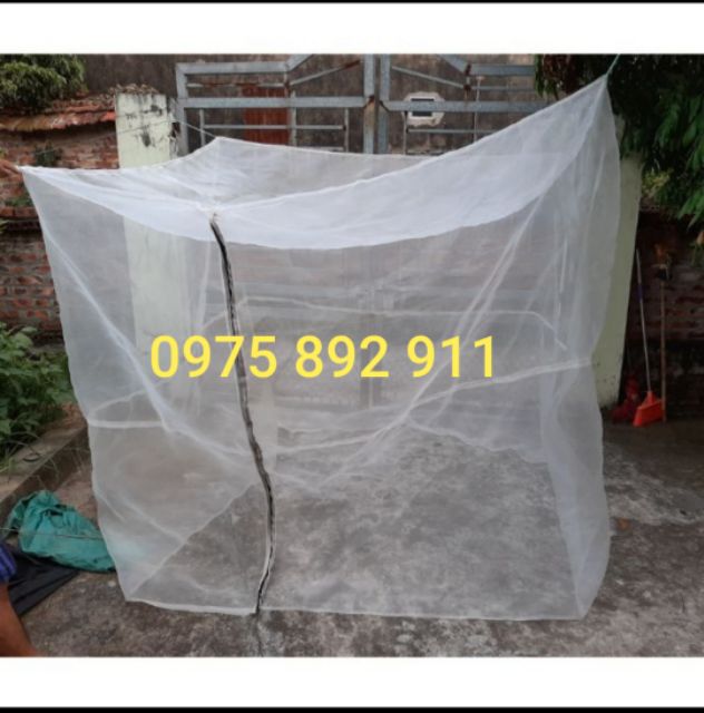 Mùng nuôi ruồi lính đen, lồng nuôi cào cào, châu chấu - 2x2x2