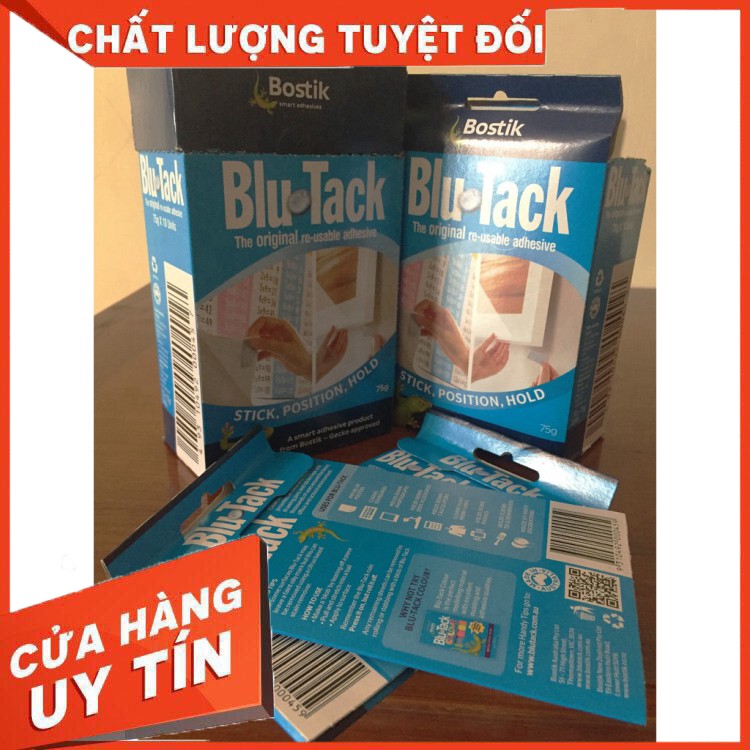 [ Hàng Chính Hãng ] Đất sét dính Blutack 45gr của Bostik, Australia