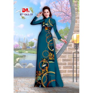 Vải áo dài lập thể