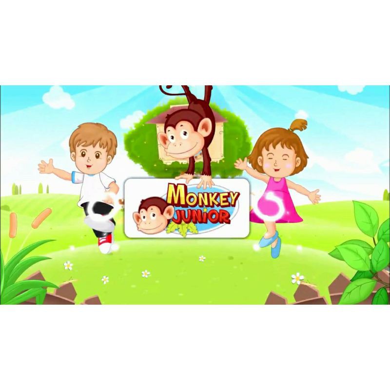 Monkey Junior 1 năm tặng bộ thẻ 4 chủ đề