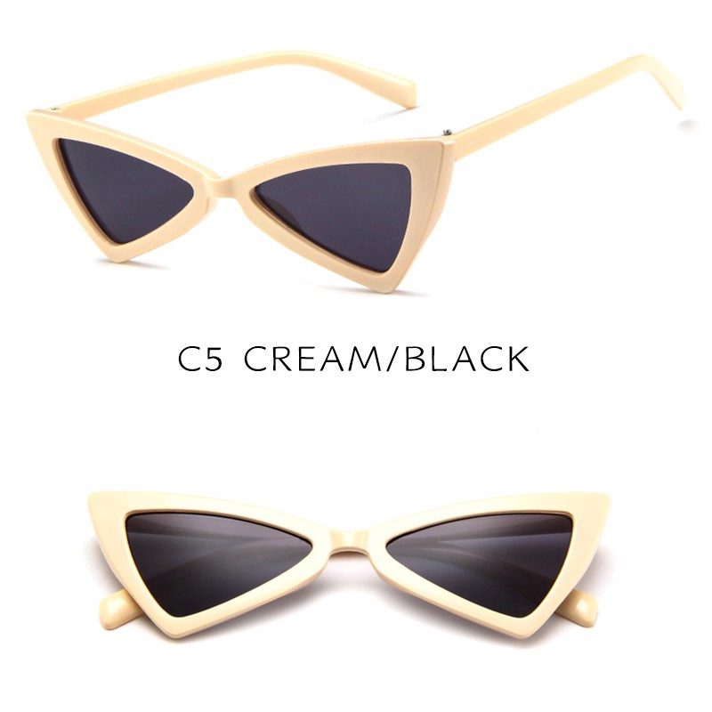 Kính mát mắt mèo chống tia UV400 phong cách Hàn Quốc cho nữ