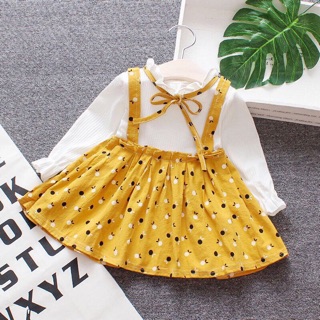 Váy giả yếm bé gái