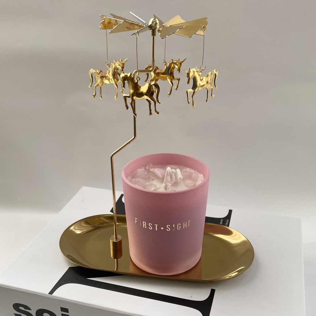 Khay vòng quay nến thơm Cao Cấp hàng chuẩn dày 1.5 mm không rỉ First Sight | BigBuy360 - bigbuy360.vn