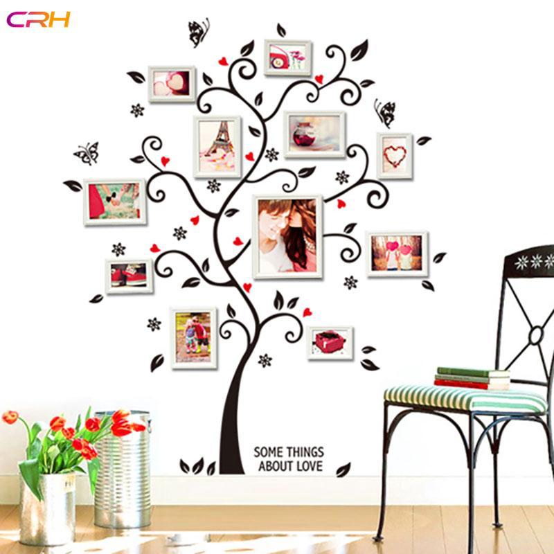 Decal dán tường cây ảnh gia đình