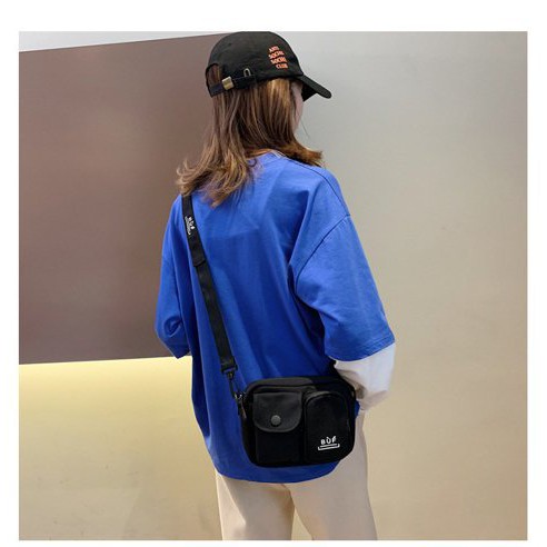 Túi đeo chéo thời trang vải canvas BÙF'