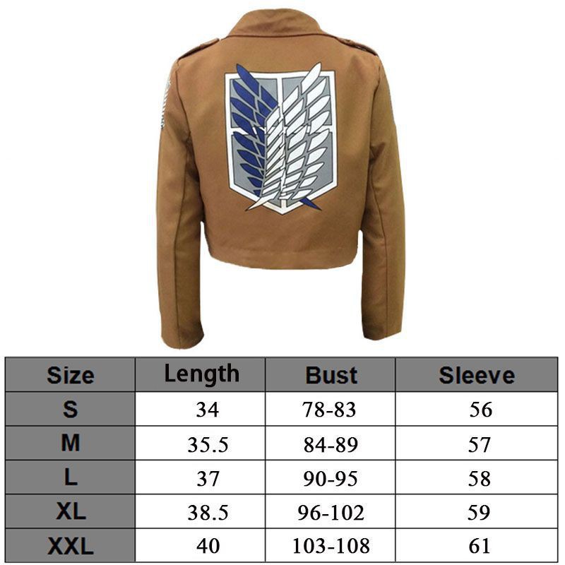 Áo Khoác Hóa Trang Nhân Vật Shingeki No Kyojin Hoạt Hình Attack On Titan | BigBuy360 - bigbuy360.vn