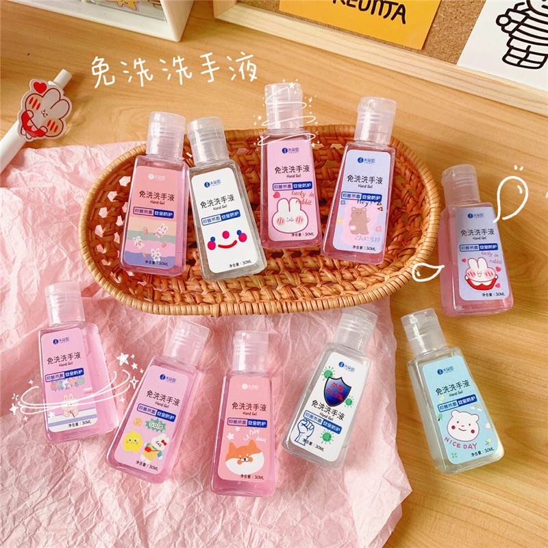 Gel rửa tay mini bỏ túi tiện lợi hương thơm tươi mát 30ml