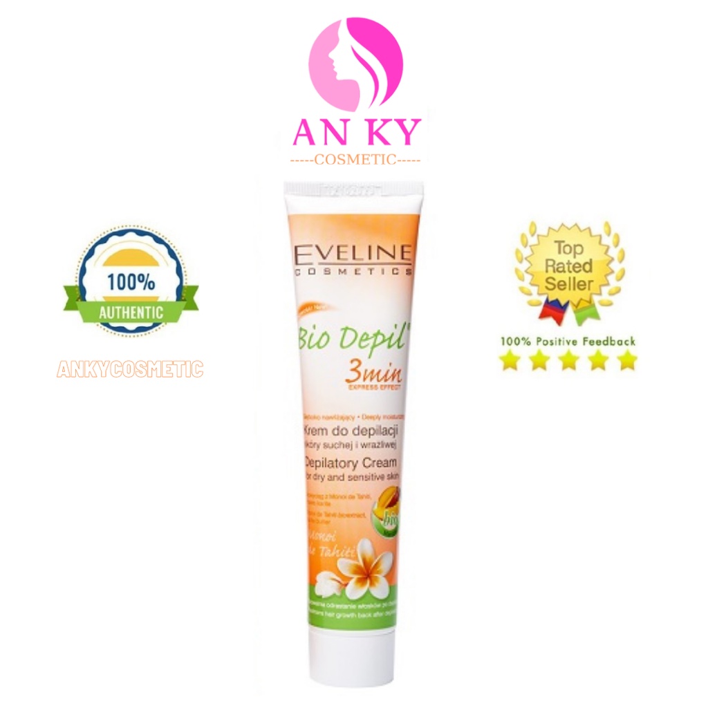 Kem Tẩy Lông Hữu Cơ Eveline Bio Depil 125ml
