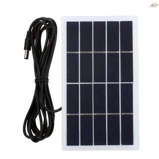 Tấm pin năng lượng mặt trời 2w 5v chống thấm nước tương thích cho pin 3.7v