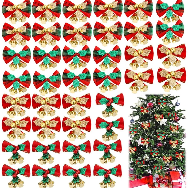 Set 1 / 5 Phụ Kiện Trang Trí Cây Thông Giáng Sinh Năm Mới