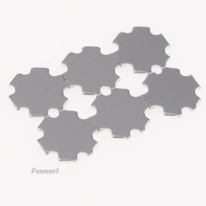 [FENTEER1] 10Pcs High Power 1W/3W/5W LED Lamp Heatsink Heat Sink Aluminum Base Plate | BigBuy360 - bigbuy360.vn