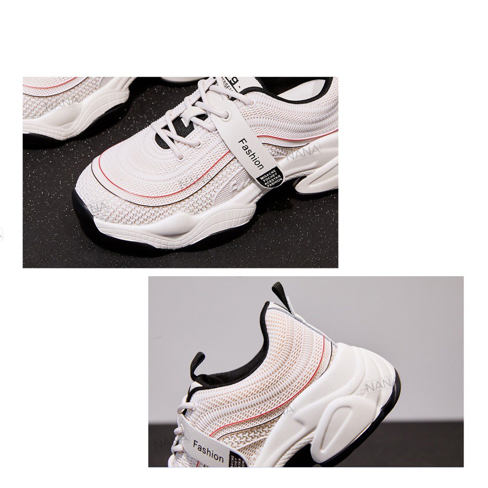 GIÀY SNEAKERS NỮ TRẺ TRUNG. ĐỘN ĐẾ 6CM TĂNG CHIỀU CAO. KIỂU DÁNG THỂ THAO SANG CHẢNH THON GỌN. | BigBuy360 - bigbuy360.vn
