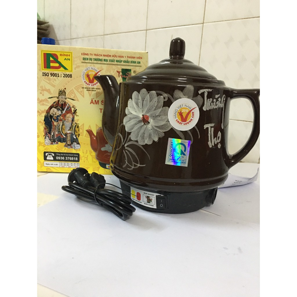 Ấm sắc thuốc Trường Thọ BA -2086 SG