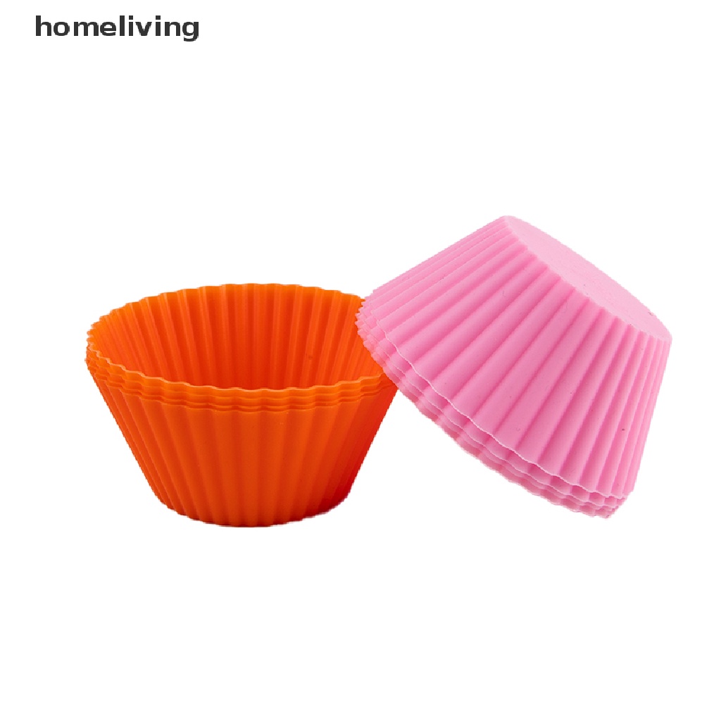 Bộ 4 Khuôn Silicone Làm Bánh Muffin Tiện Dụng