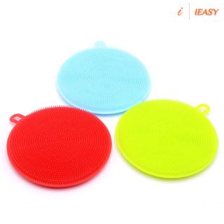 Miếng rửa chén bát chống khuẩn bằng silicon mềm