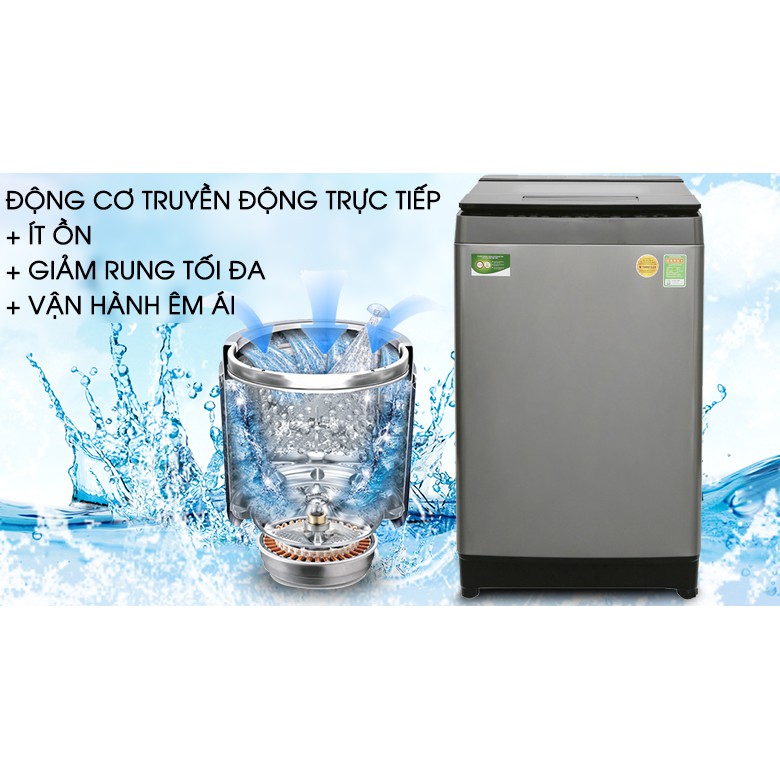 Máy giặt Toshiba Inverter 11 kg AW-DUH1200GV(DS) (Miễn phí giao tại HCM-ngoài tỉnh liên hệ shop)