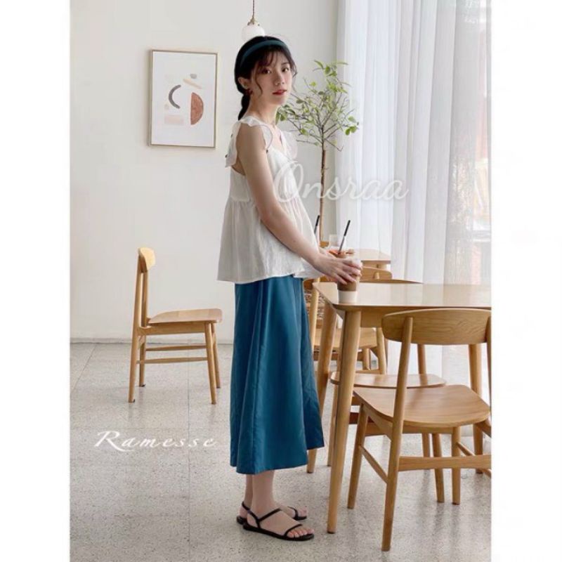 💯ÁO KIỂU NỮ MỚI NHẤT ĐƠN GIẢN MÀ ĐEP💯TAY CÁNH TIÊN ,HÀNG CHẤT LƯỢNG