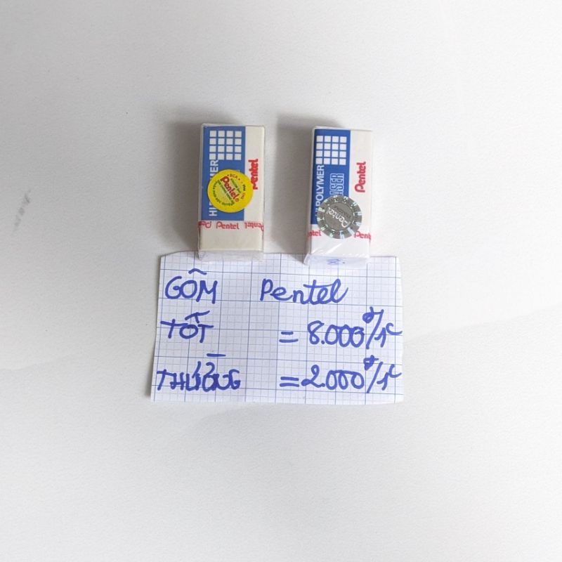 Gôm viết chì Pentel