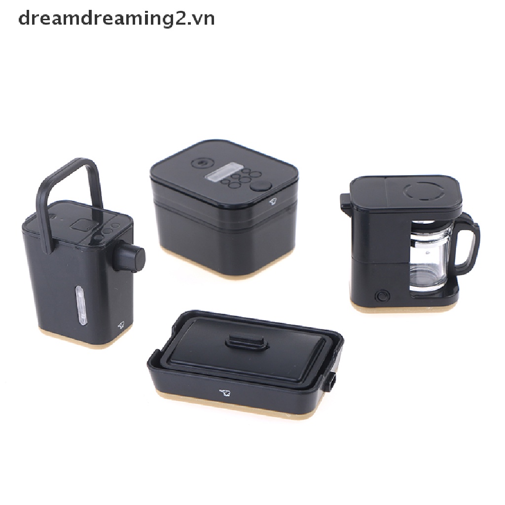 Mô Hình Nhà Bếp Điện Tử Mini Trang Trí Nhà Búp Bê