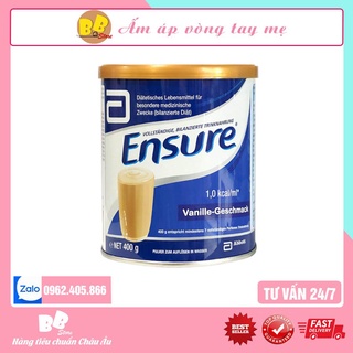 Sữa Ensure Đức Vị Vani 400g Date Mới