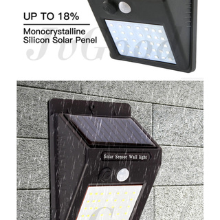 JvGood Outdoor Lighting Sensor Solar Wall light LED Solar Lights Waterproof Solar Powered Motion Sensor Light -168
