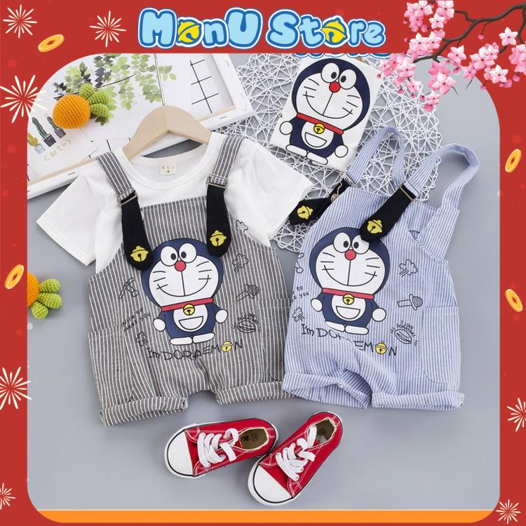 Quần áo yếm trẻ em DORAEMON DOREMON dễ thương cute MON0200