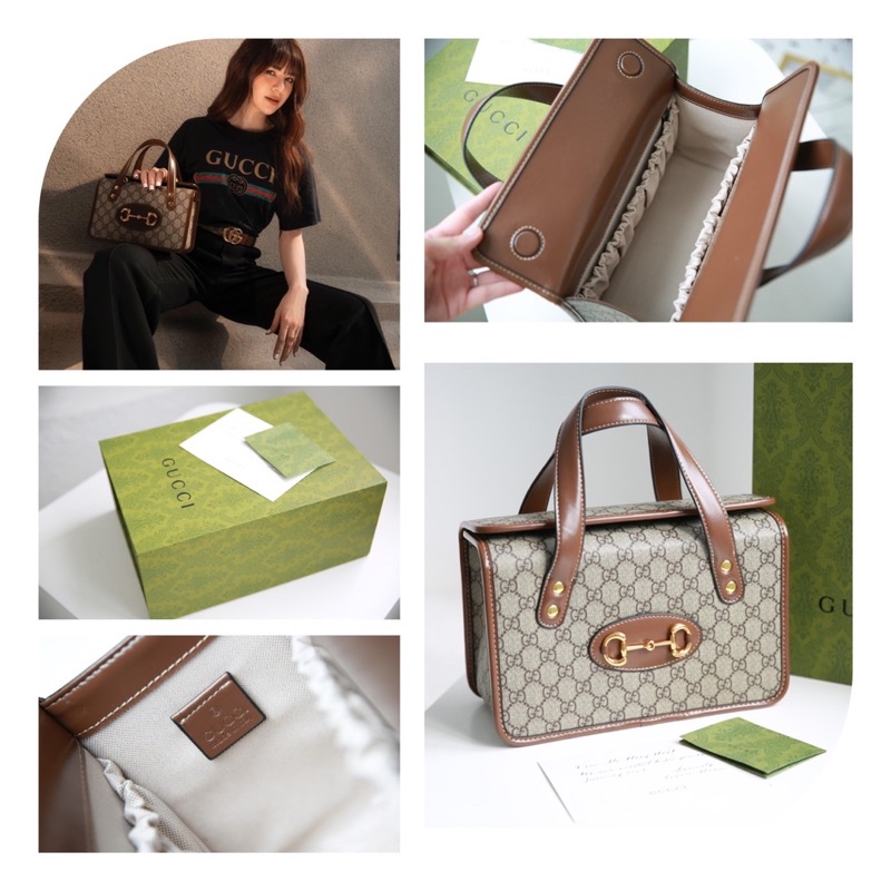 Túi xách Gucci HORSEBIT 1955 TOP HANDLE