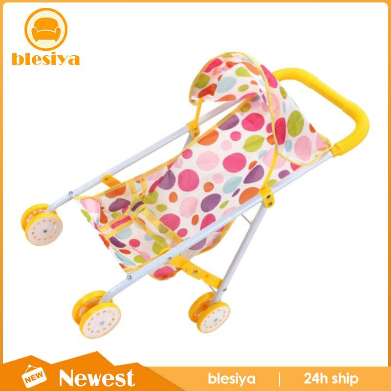 Xe Đẩy Búp Bê Có Mũ Trùm Đầu Dễ Thương Cho Bé