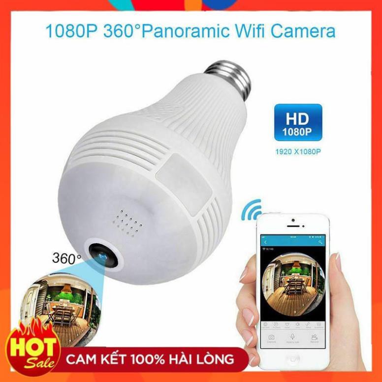 [Hàng Xịn] Camera quay 360 độ Panorama chạy APP YOOSEE.