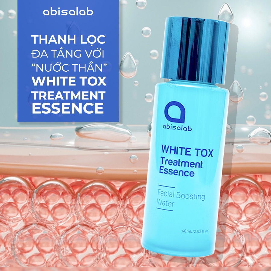 Mặt nạ thanh lọc da Abisalab White Tox Treatment Essence 60ml