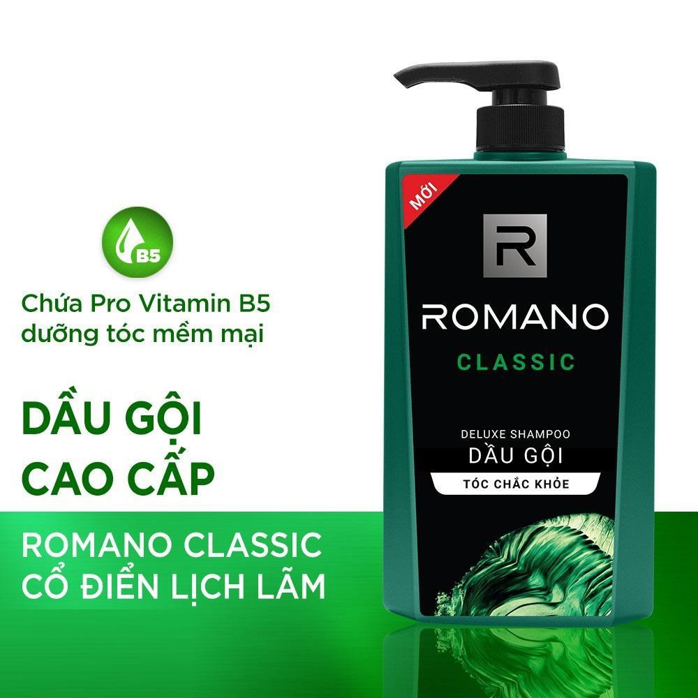 Dầu gội Romano 650ml