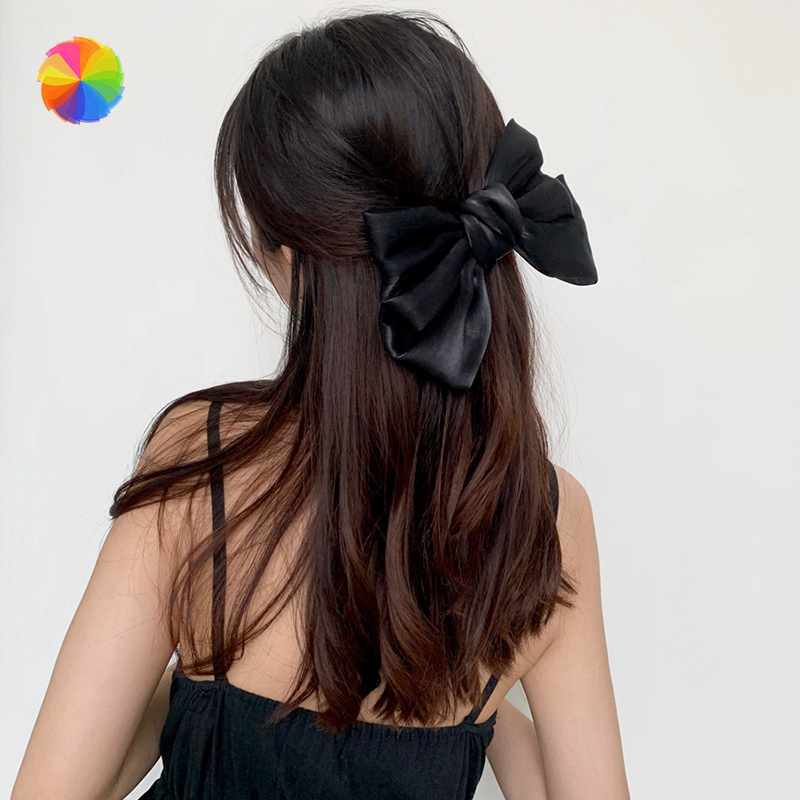 Kẹp Tóc Hình Nơ Thiết Kế Sang Trọng Dành Cho Nữ